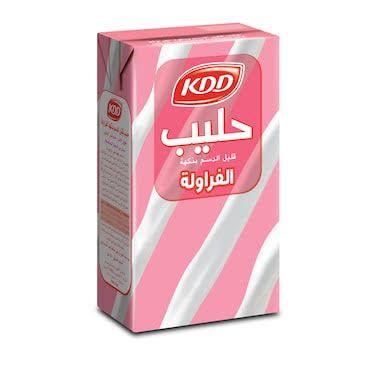 حليب kdd بطعم الفراولة ٢٥٠ مل (١*٢٤)