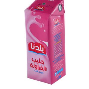 مطعمات بلدنا بالفراولة ٢٥٠مل (١*٢٤)