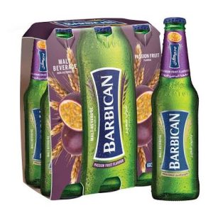 بربيكان مشروب شعير بنكهة باشن فروت ٦*٣٣٠مل