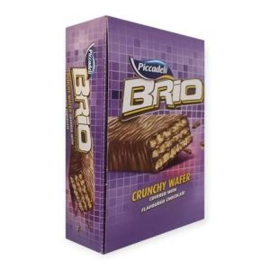 بريو ويفر مقرمش مغطى بنكهة الشوكولاتة ٢٠غ (١*٢٤)