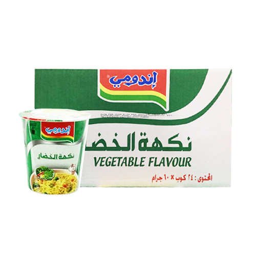 (1*24)اندومي كاسات نكهةالخضار