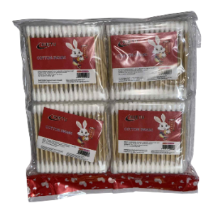 كيس قطن اذن عدد4