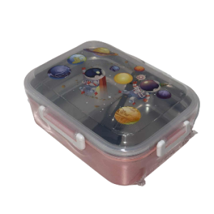 لانش بكس ستنالس ستيل+معلقة