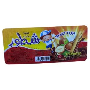 شوكولاته وبسكوت شطور ٣٠ قطعة