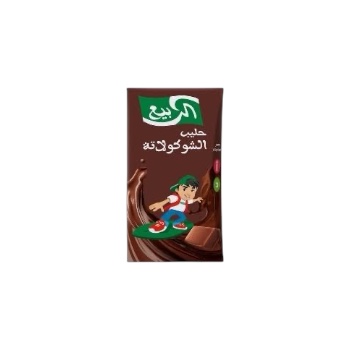 الربيع حليب مطعمات بنكهة الشوكولاتة 125 مل (١*١٨)