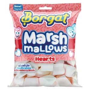 مارشميلو قلوب ١٢٠ غرام marsh mallows